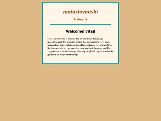 maloslovanski